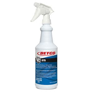 BTB Apple Mildew Remover 1 QT Multi Surface Alkaline RTU Liquid Instant 12/Case