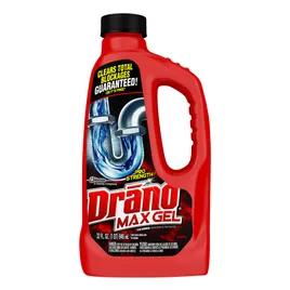 Drano® Unscented Drain Cleaner 32 FLOZ Maximum Strength Alkaline Gel 12/Case