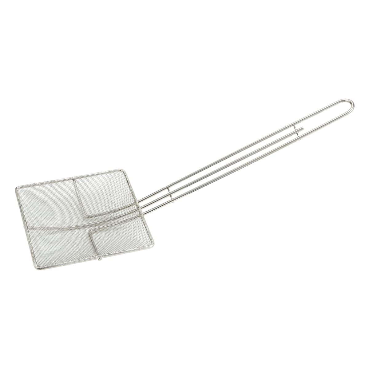 Skimmer 6.75 IN Steel Mesh Nickel Plated Square 1/Each