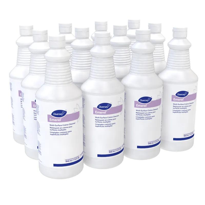 Emerel Fresh Scent Cleanser 32 FLOZ Multi Surface Mild Acid Cream RTU 12/Case