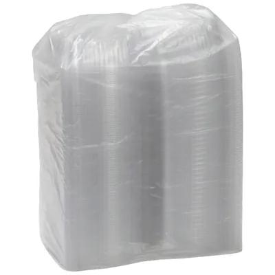 Take-Out Container Hinged With Dome Lid 6X6X3 IN PLA Clear Square 500/Case