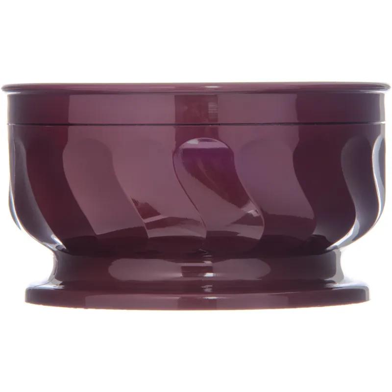 Bowl 9 OZ Urethane Red Round 48/Case