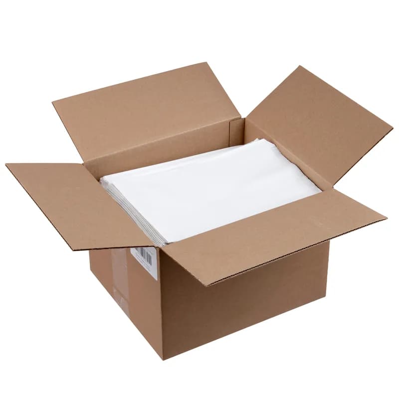 Bread Bag 9.25X2.25X14 IN Paper White Plain 1000/Case