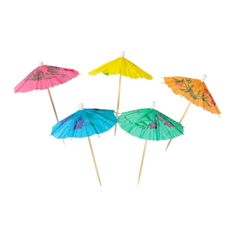 Parasol Pick Assorted 7200/Case