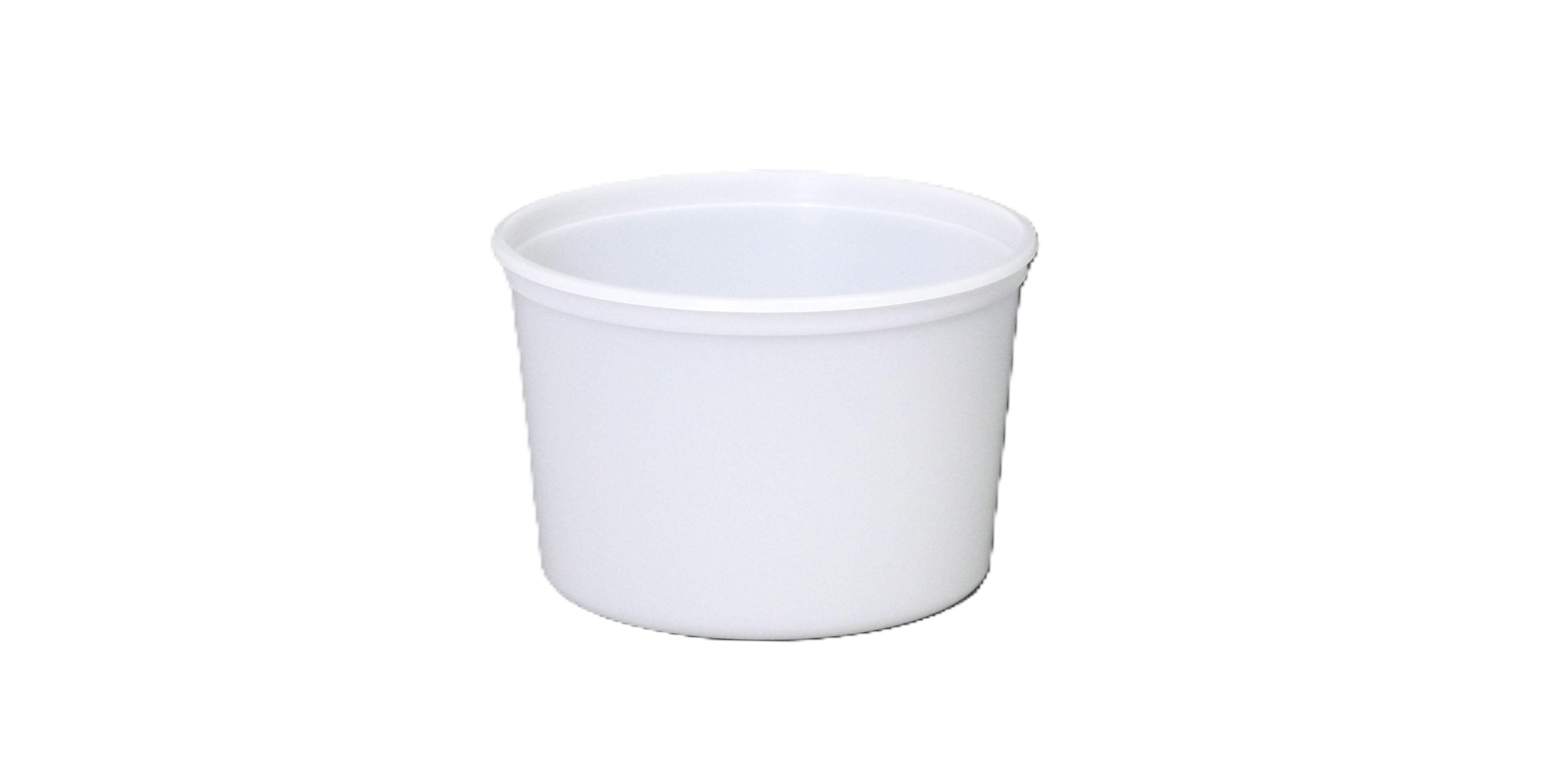 Deli Container Base 64 OZ Plastic Clear Round 100/Case