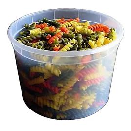 Deli Container Base 64 OZ Plastic Clear Round 100/Case