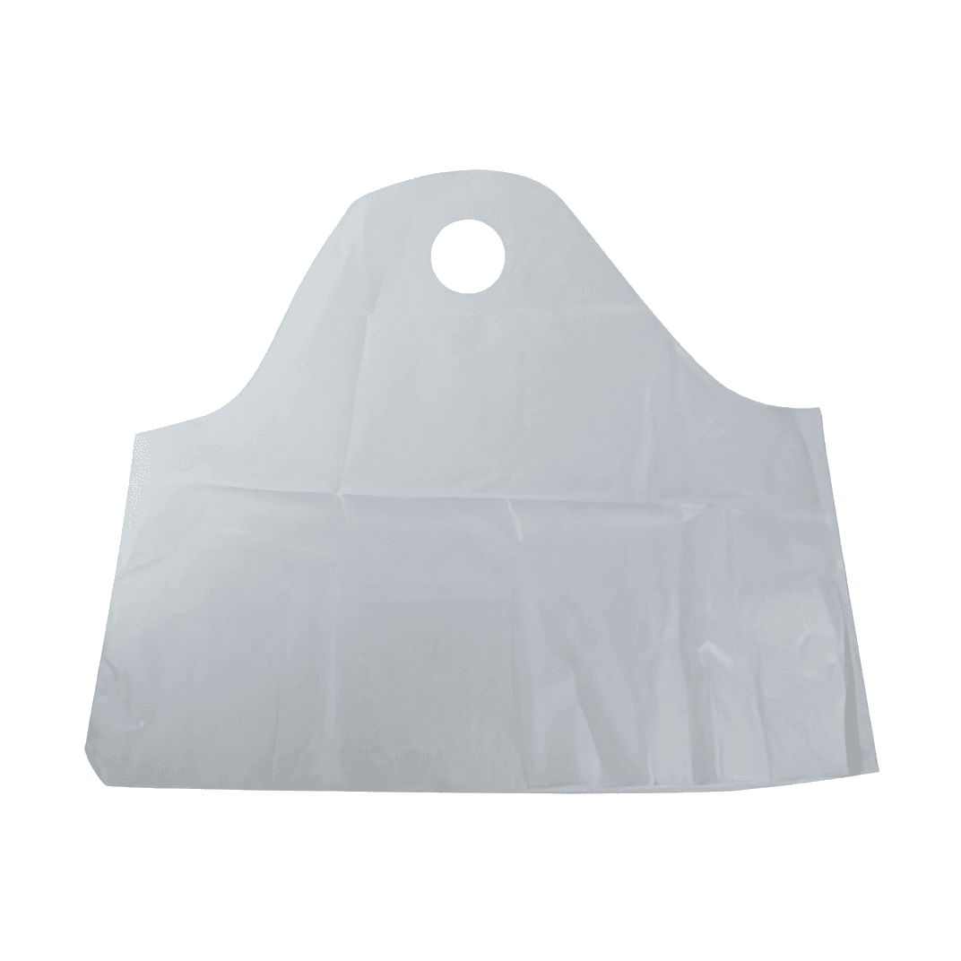 Bag 19X19X9.5 IN Plastic Translucent With Wave Top Closure Gusset With Handle 500/Case