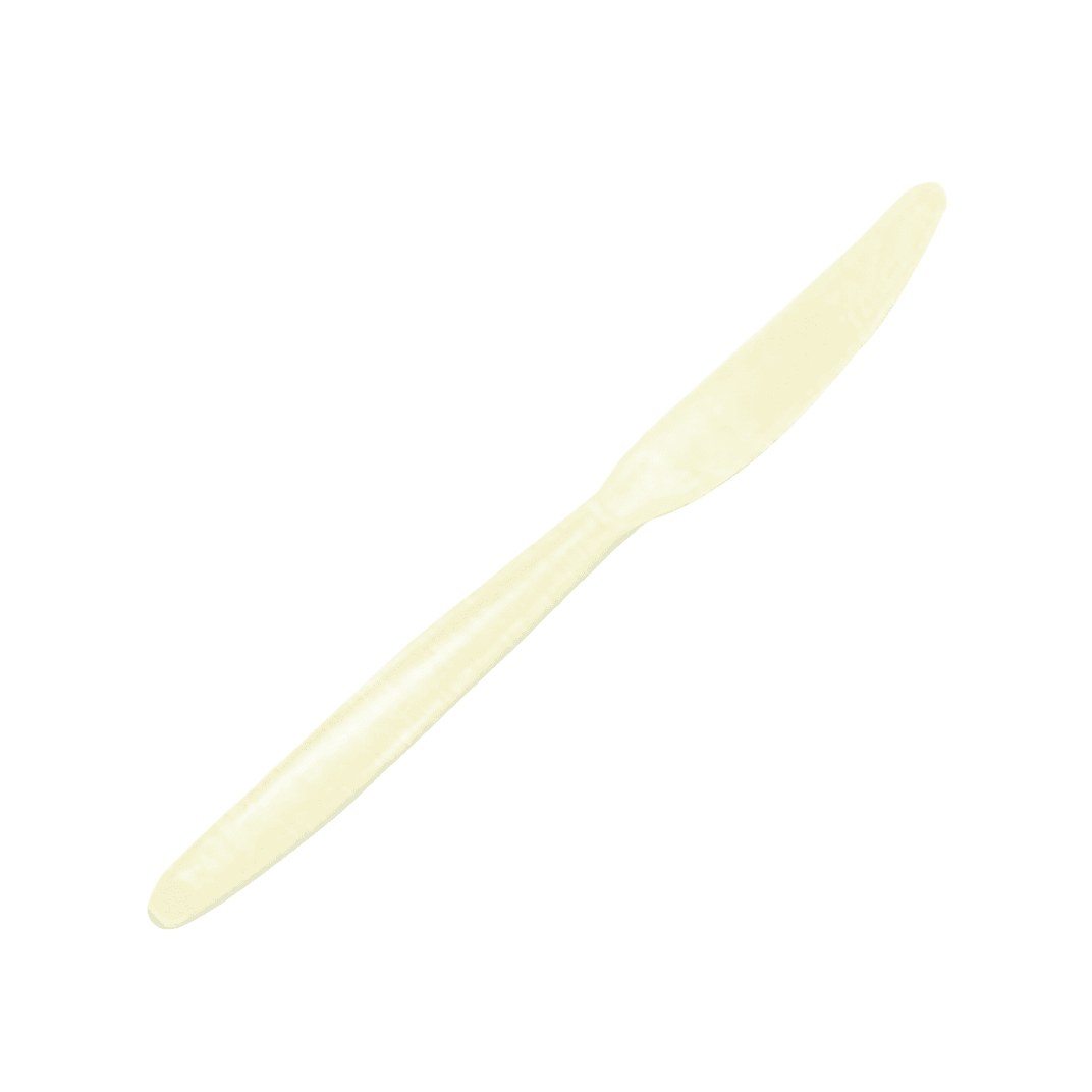 Victoria Bay Knife PP Honey Beige Heavy Duty 1000/Case