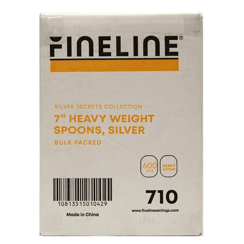 Silver Secrets Spoon 6 IN Plastic 600/Case