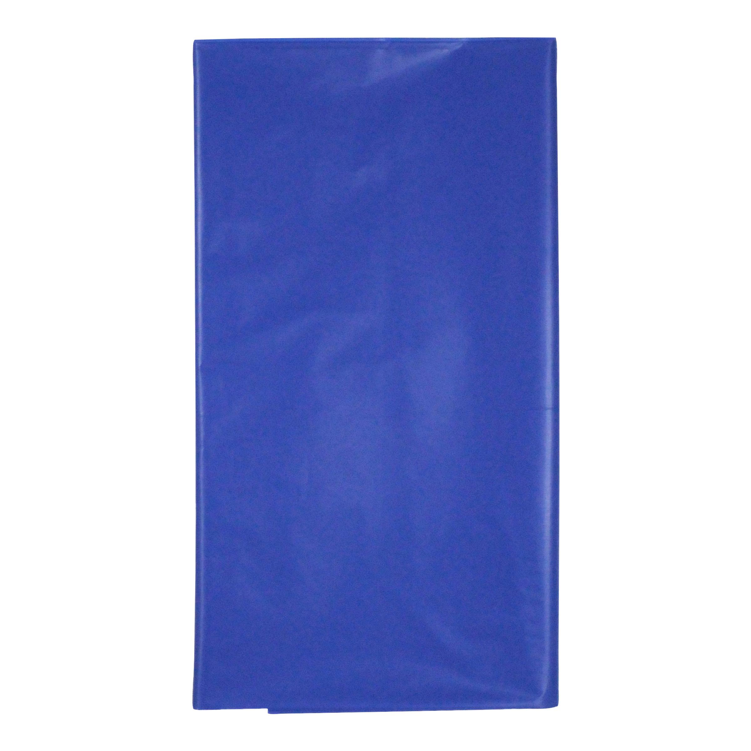 Table Cover 54X108 IN Plastic Blue 12/Case