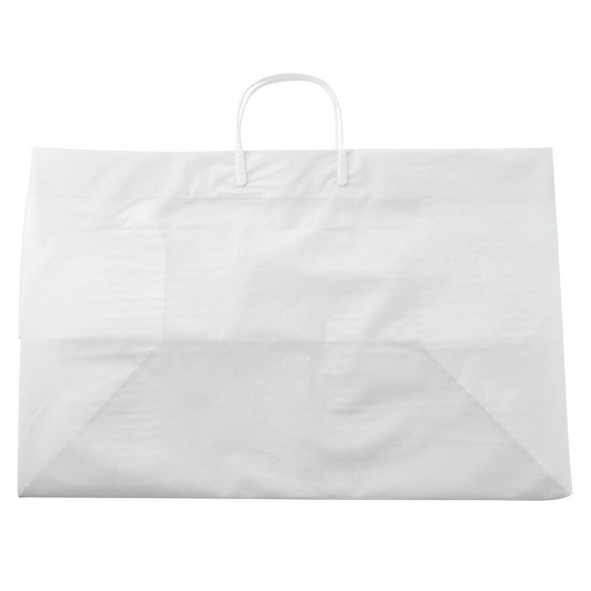 Bag 19X10X12X10 Plastic With Soft Loop Handle Closure Cardboard Bottom Cardboard Top 100/Case