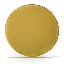 Cake Circle 9 IN Paperboard Gold 100/Case