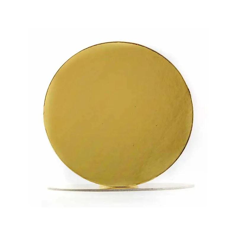 Cake Circle 9 IN Paperboard Gold 100/Case