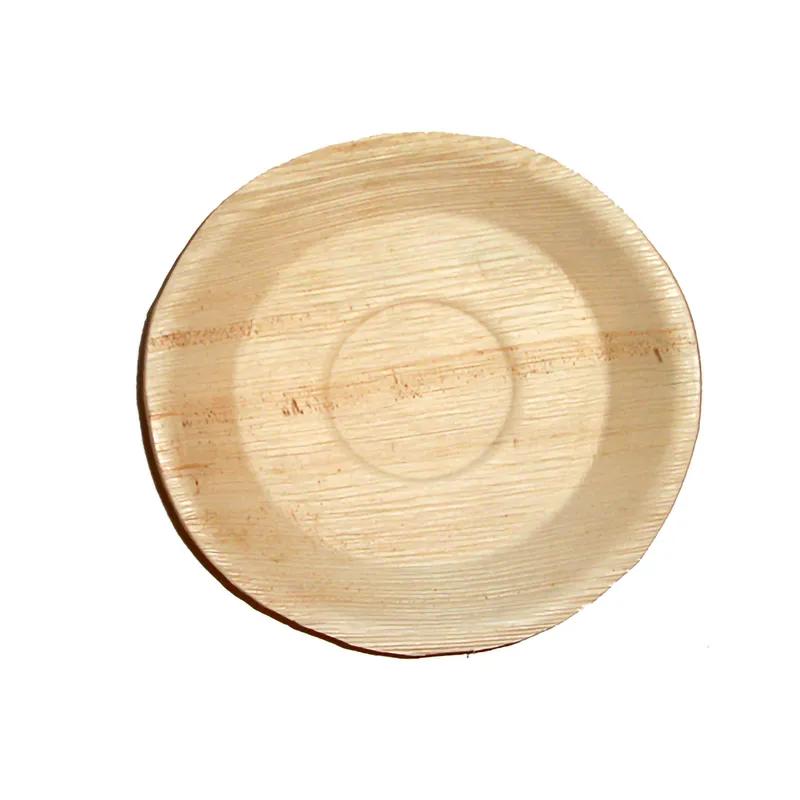 Bowl 7X1 IN Palm Leaf Natural Round Microwave Safe Freezer Safe Oven Safe 25 Count/Pack 4 Packs/Case 100 Count/Case