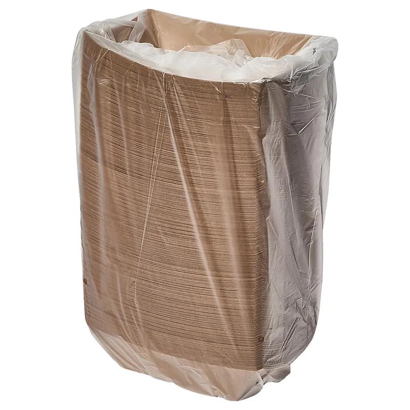 Bagcraft® EcoCraft® Food Tray 3 LB Wax Coated Paper Kraft Grease Resistant 500/Case