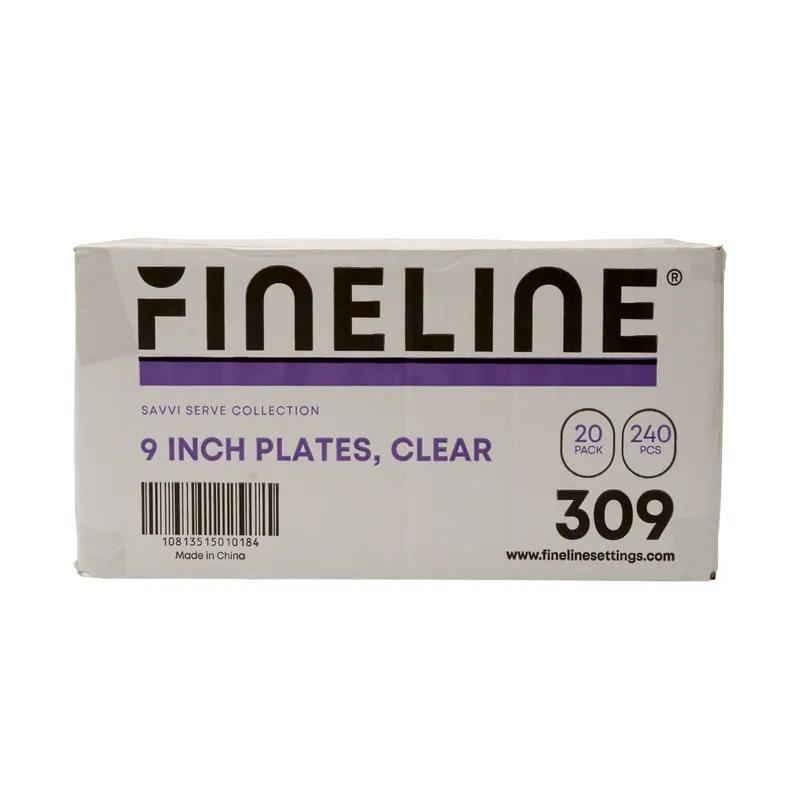 Plate 9 IN Clear Round 240/Case