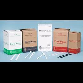 Straw 7.75 IN Wrapped 500 Count/Pack 24 Packs/Case 12000 Count/Case