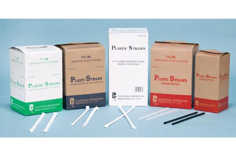 Straw 7.75 IN Wrapped 500 Count/Pack 24 Packs/Case 12000 Count/Case