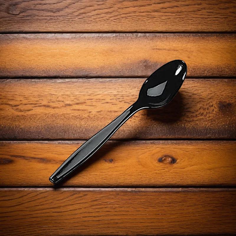 Victoria Bay Teaspoon PP Black Heavy Duty Unwrapped 1000/Case
