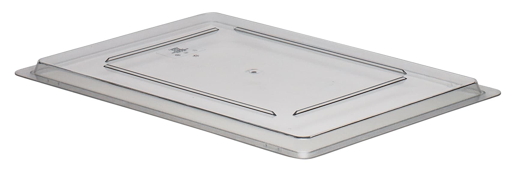 Camwear® Food Tote Box Lid Full Size Clear 6/Case