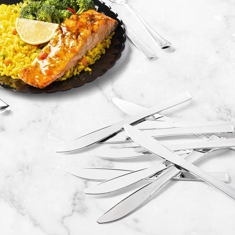 Knife 6 IN Plastic Silver 600/Case