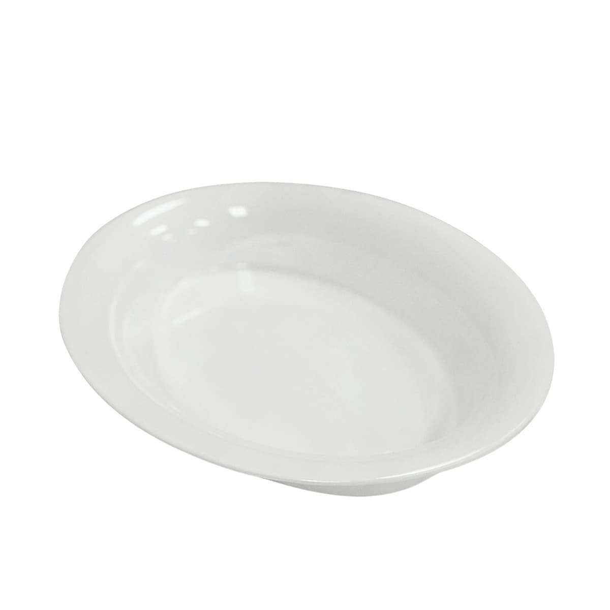 Victoria Bay Serving Tray 11X16 IN Plastic White Oval Deep 25/Case