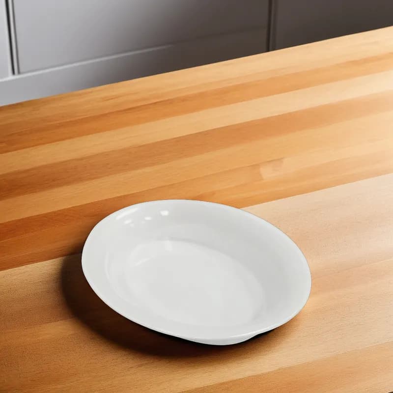 Victoria Bay Serving Tray 11X16 IN Plastic White Oval Deep 25/Case