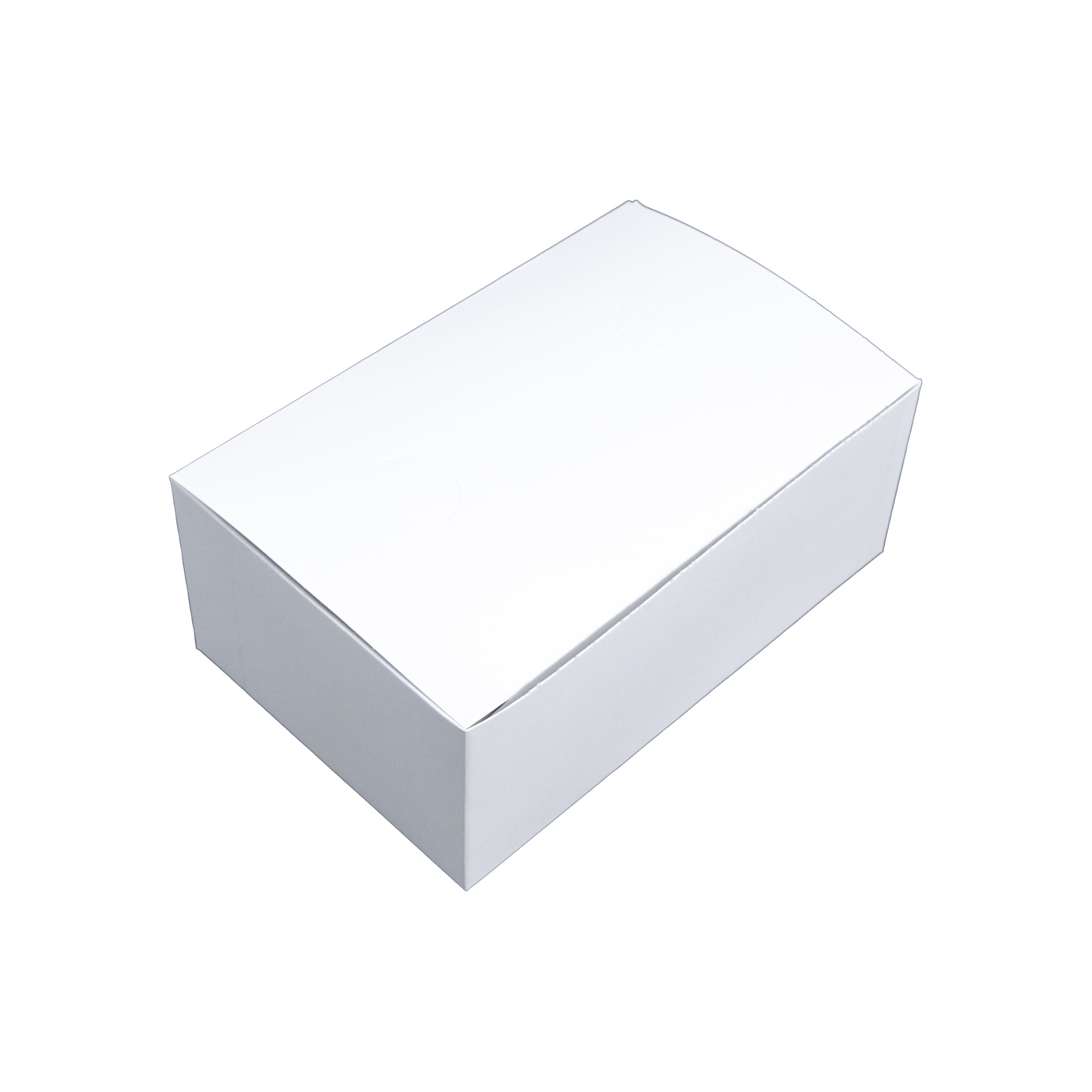 Take-Out Box Tuck-Top 7X4.5X2.75 IN SBS Paperboard White Rectangle 500/Case