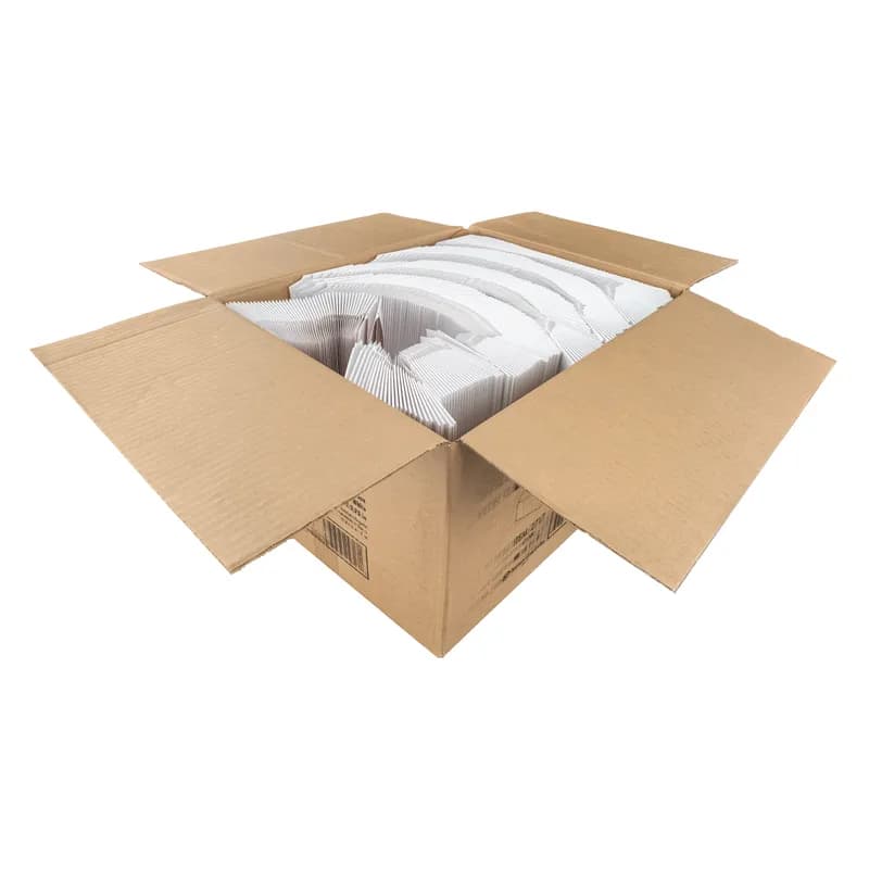 Take-Out Box Tuck-Top 7X4.5X2.75 IN SBS Paperboard White Rectangle 500/Case