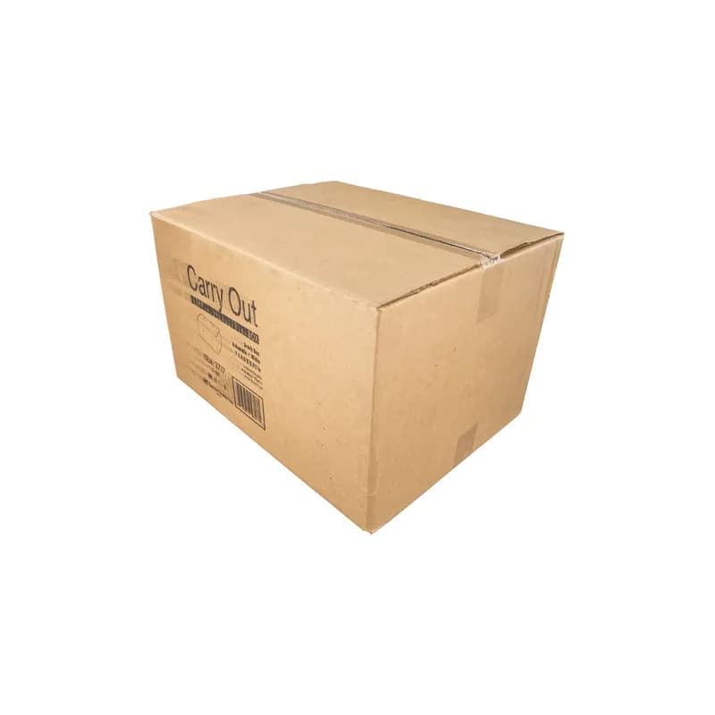Take-Out Box Tuck-Top 7X4.5X2.75 IN SBS Paperboard White Rectangle 500/Case
