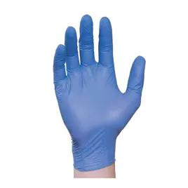 Gloves Small (SM) Blue 3MIL Nitrile Rubber Disposable Powder-Free 1000/Case