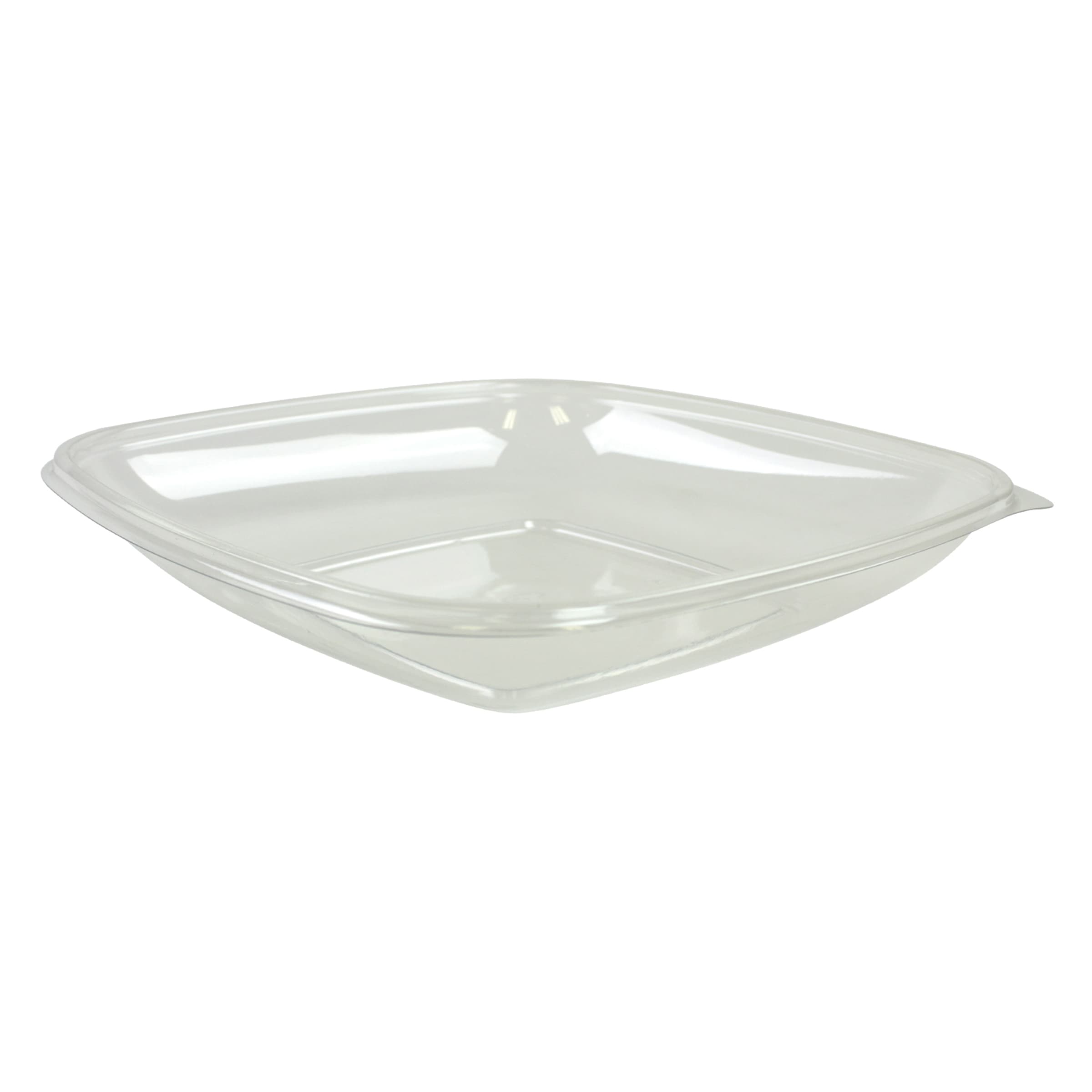 Bowl Large (LG) 32 OZ PET Clear Square 150/Case