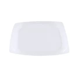 Lid Flat 5.9X4.8X0.3 IN PLA Clear Rectangle For 8-16 OZ Container 900/Case