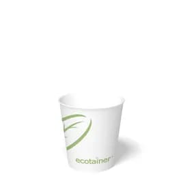 Hot Cup Squat 10 OZ Paper PLA 1000/Case