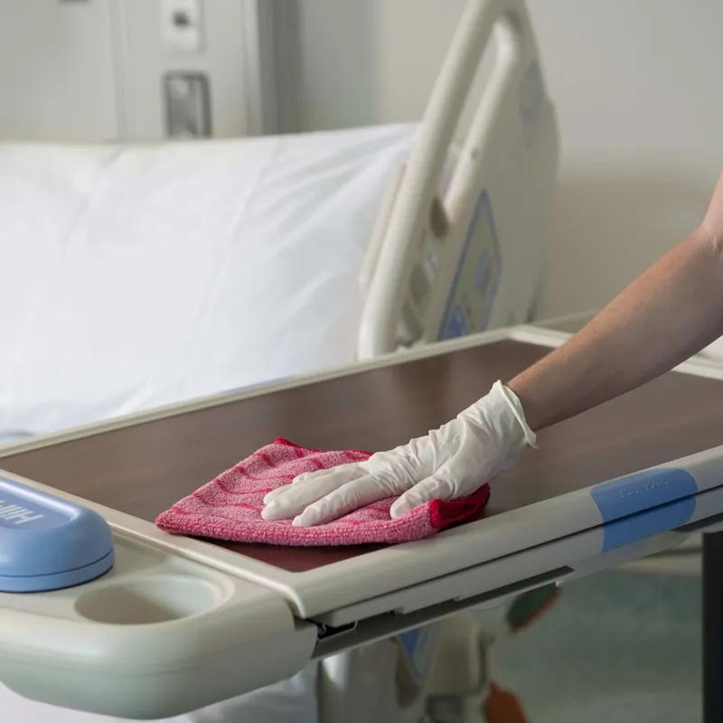 Hygen™ All Purpose Cleaning Cloth 16X16 IN Microfiber Red 12/Case