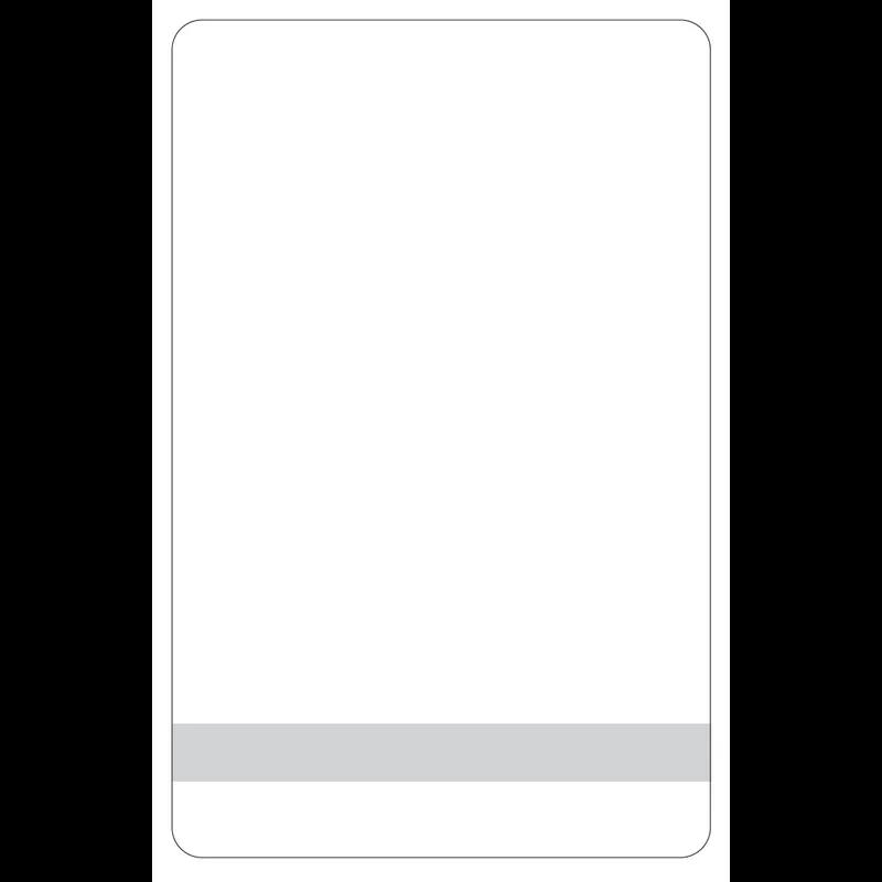 Blank Label 3.5 IN 5/Case