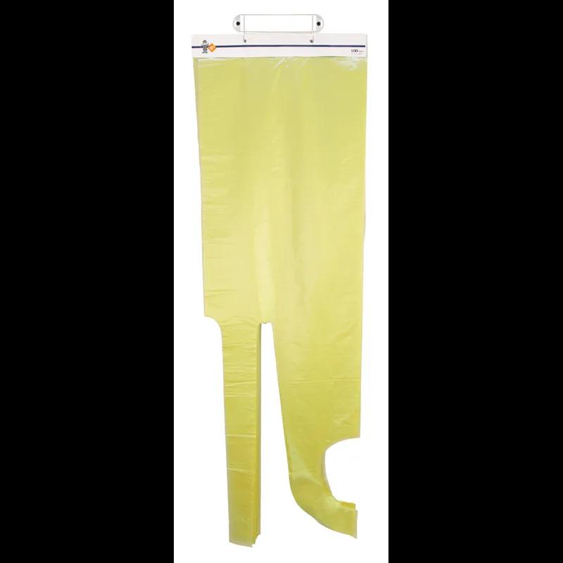 Apron 28X46 IN Yellow PET 10MIC High Density 1000/Case