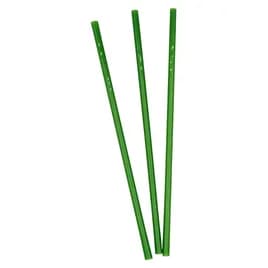 Jumbo Straw 0.2X7.75 IN PLA Green Paper Wrapped 9600/Case