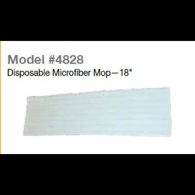 Mop Head 18 IN Microfiber Disposable 50/Case