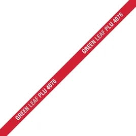 Green Leaf Lettuce Twist Tie 20X0.438 IN Metal Paper 1000/Box