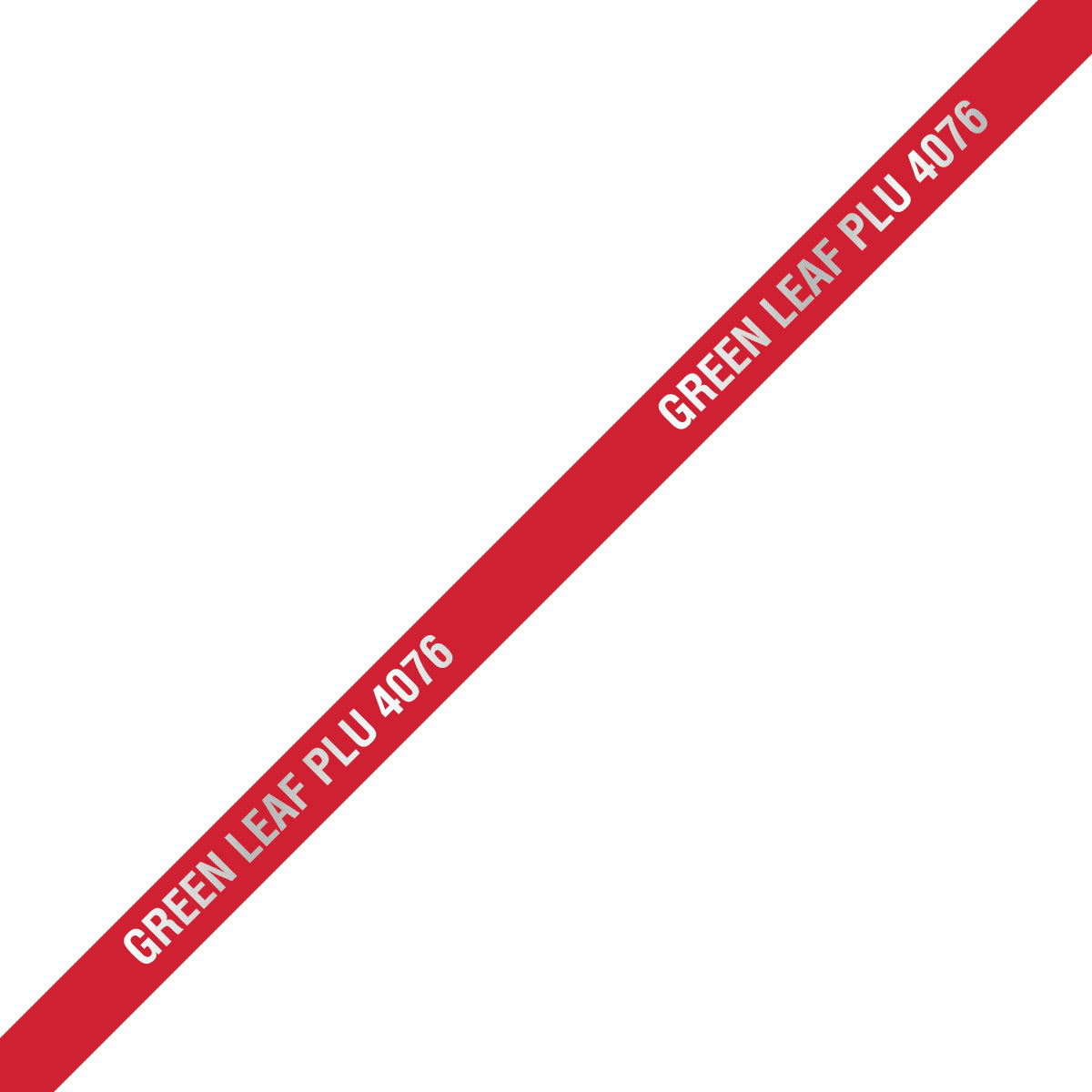 Green Leaf Lettuce Twist Tie 20X0.438 IN Metal Paper 1000/Box