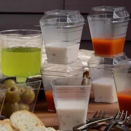 Tiny Temptations Cup Tumbler 5.4 OZ Plastic Clear 200/Case