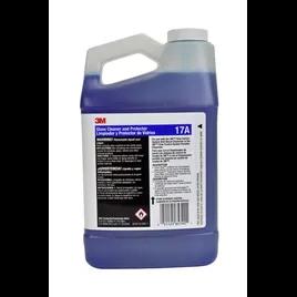 3M 17A Apple Window & Glass Cleaner Protectant 64 FLOZ Concentrate Non-Ammoniated 4/Case