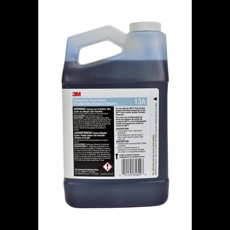 3M™ 13A Deodorizer Fresh Scent Concentrate 64 FLOZ For Flow Control Dispenser 4/Case