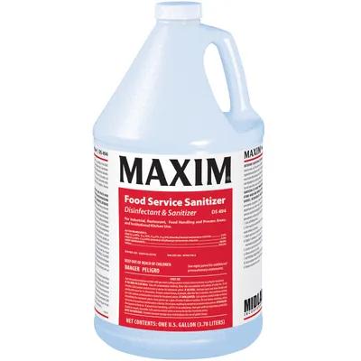 Maxim Unscented One-Step Disinfectant 1 GAL Multi Surface Concentrate Virucidal 4/Case