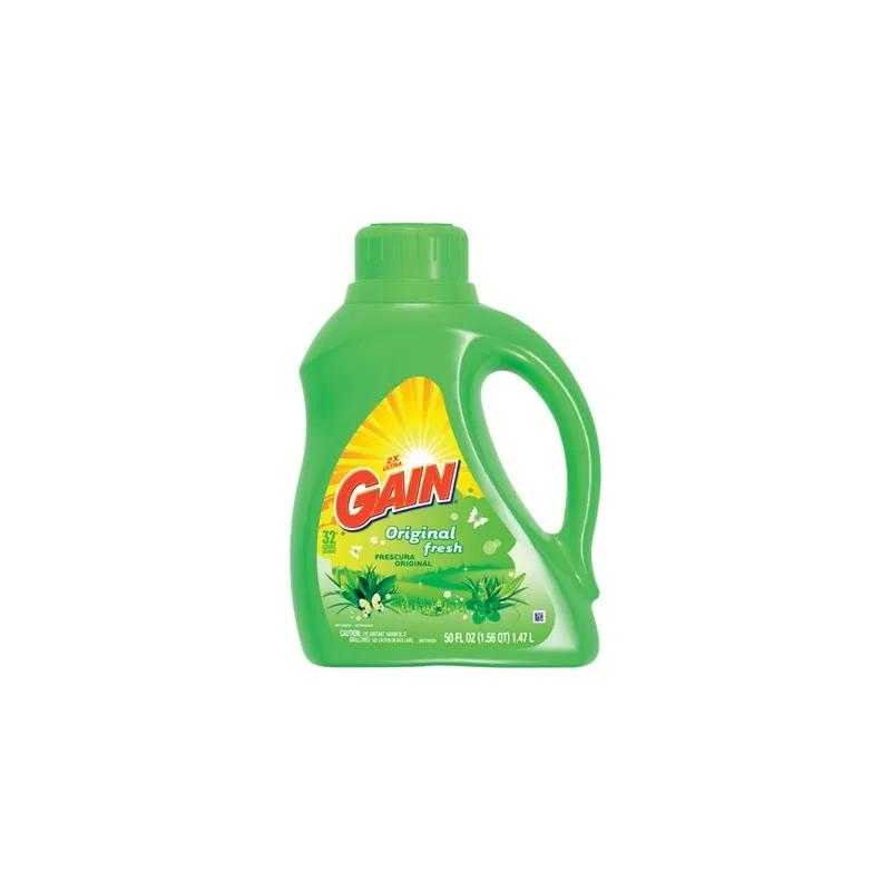 Gain 2X Original Fresh Laundry Detergent 46 FLOZ Liquid Concentrate 6/Case