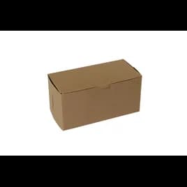 Bakery Box 8X4X4 IN Paperboard Kraft Corner Lock 1-Piece 200/Bundle
