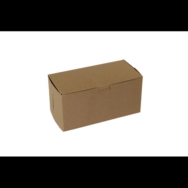 Bakery Box 8X4X4 IN Paperboard Kraft Corner Lock 1-Piece 200/Bundle