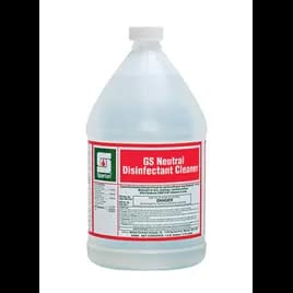 Green Solutions® Neutral Disinfectant Cleaner® Unscented One-Step 1 GAL Multi Surface Neutral Concentrate Quat 4/Case