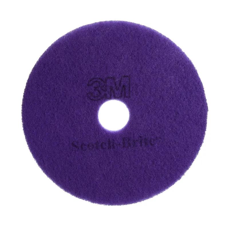 3M™ Scotch-Brite™ Purple Diamond Polishing Pad 17X1 IN Purple Non-Woven Polyester Fiber Nylon Fiber 150-3000 RPM 5/Case